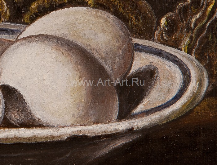 Картина натюрморт с посудой и устрицами копия Москва