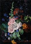 Картина натюрморт с цветами Ян Ван Хейсум